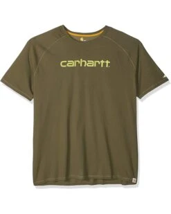 Carhartt Men's Force Cotton Delmont Graphic Short Sleeve T Shirt (Regular And Big & Tall Sizes)