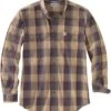 Carhartt Men's Petite Original Fit Chambray Long-Sleeve Plaid Shirt 2 Carhartt Men's Petite Original Fit Chambray Long-Sleeve Plaid Shirt -Carhartt 61nkECS1OL. AC SR736920
