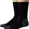 Carhartt Midweight Synthetic-Wool Blend Crew Socks 2-Pack 2 Carhartt Midweight Synthetic-Wool Blend Crew Socks 2-Pack -Carhartt 61w2yLlNIkL. AC SR736920