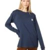 Carhartt WK126 Workwear Pocket Long Sleeve T-Shirt -Carhartt 71E0MDtuAL. AC SR736920
