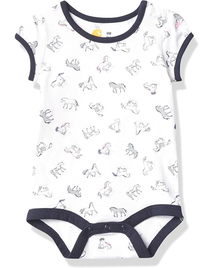 Carhartt Girls' Short Sleeve Bodyshirt 3 Carhartt Girls' Short Sleeve Bodyshirt