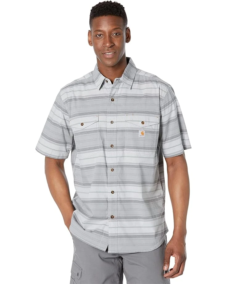 Carhartt Rugged Flex Relaxed Fit Lightweight Short Sleeve Plaid Shirt 3 Carhartt Rugged Flex Relaxed Fit Lightweight Short Sleeve Plaid Shirt