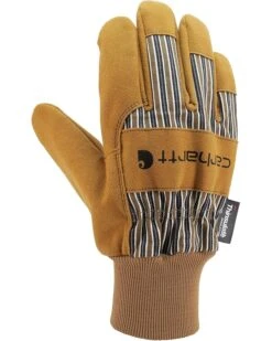 Carhartt Men's Insulated Suede Work Glove With Knit Cuff