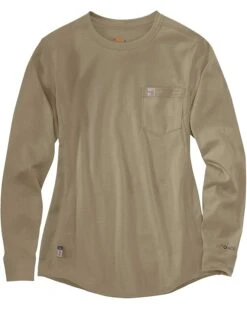 Carhartt Flame-Resistant Force® Cotton Long Sleeve Crew