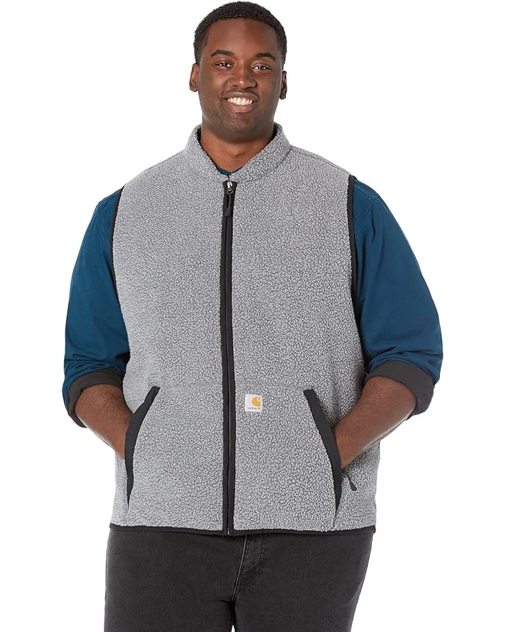 Carhartt Big & Tall Relaxed Fit Fleece Vest 3 Carhartt Big & Tall Relaxed Fit Fleece Vest