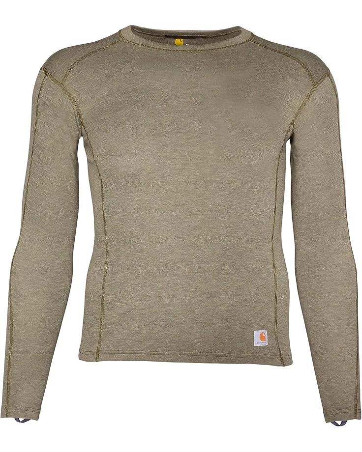 Carhartt Men's Force Heavyweight Polyester-Wool Base Layer Long Sleeve Shirt 3 Carhartt Men's Force Heavyweight Polyester-Wool Base Layer Long Sleeve Shirt