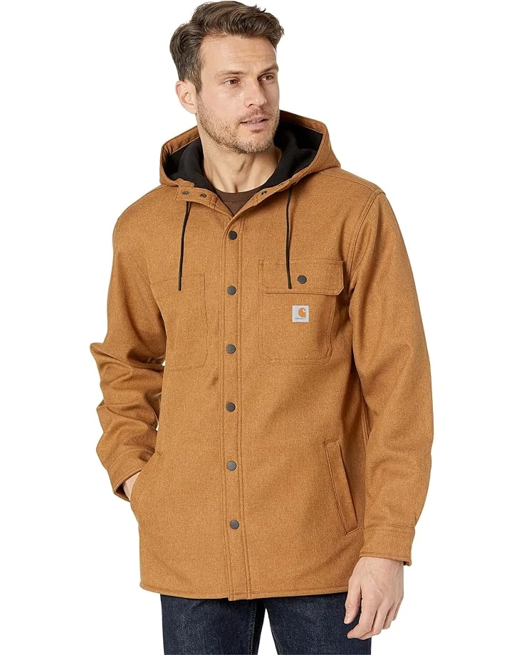 Carhartt Rain Defender® Relaxed Fit Heavyweight Hooded Shirt Jacket 3 Carhartt Rain Defender® Relaxed Fit Heavyweight Hooded Shirt Jacket