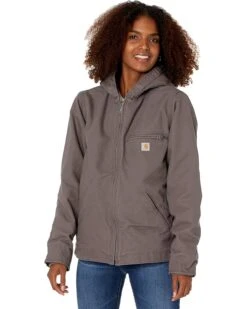 Carhartt OJ141 Sherpa Lined Hooded Jacket