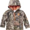 Carhartt Baby Boys Hooded Half Zip Sweatshirt