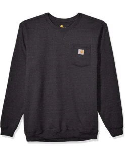 Carhartt Mens Crewneck Pocket Sweatshirt (Regular And Big & Tall Sizes)